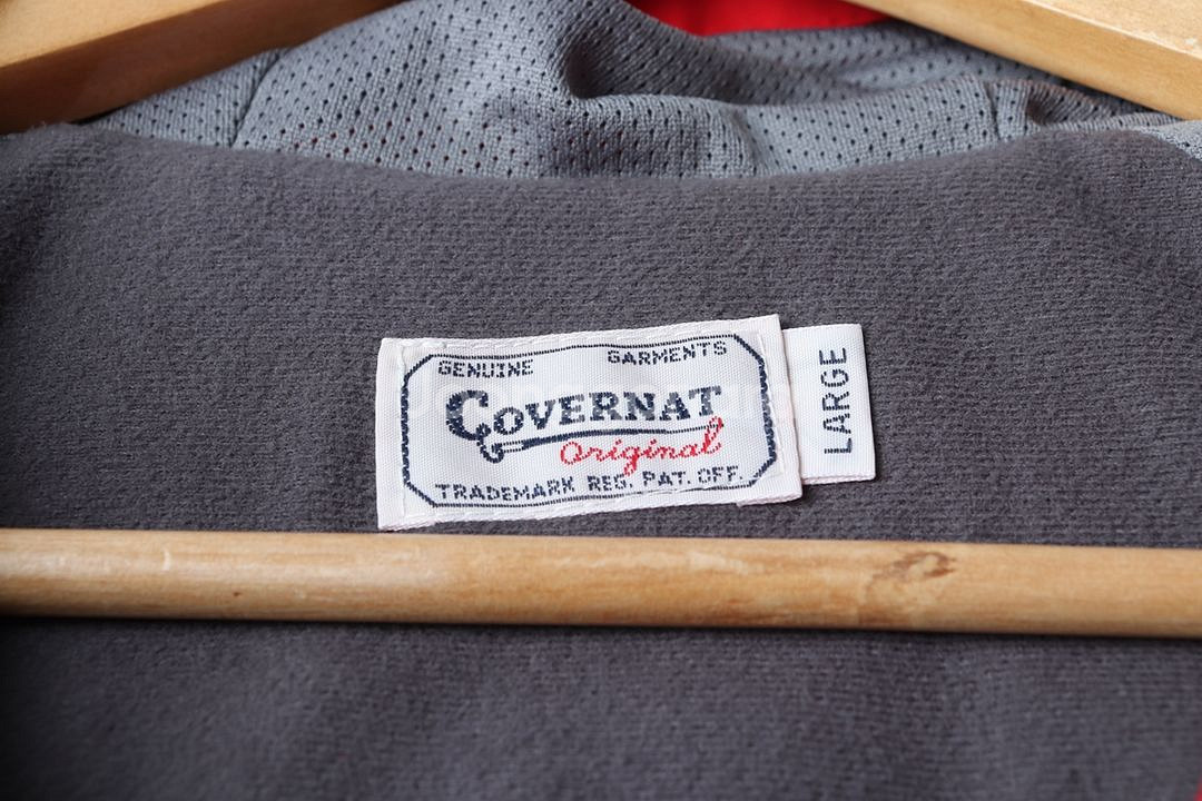 (XL) 커버낫 집업 바람막이 점퍼자켓 레드 아노락--4