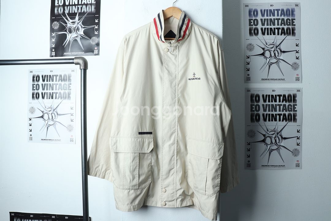 (2XL) 먼싱웨어 집업 바람막이 점퍼자켓 빅사이즈--1