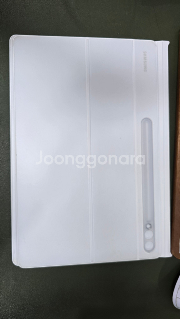 갤럭시탭 S9, S10 울트라 키보드북커버 화이트--5