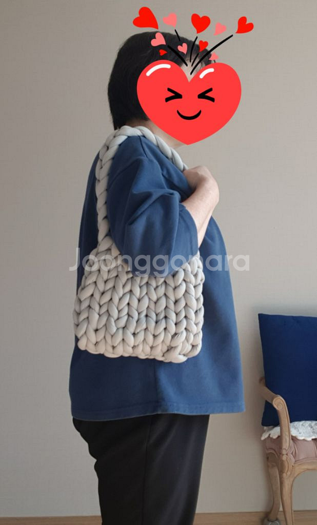 회색 자이언트얀 가방--3