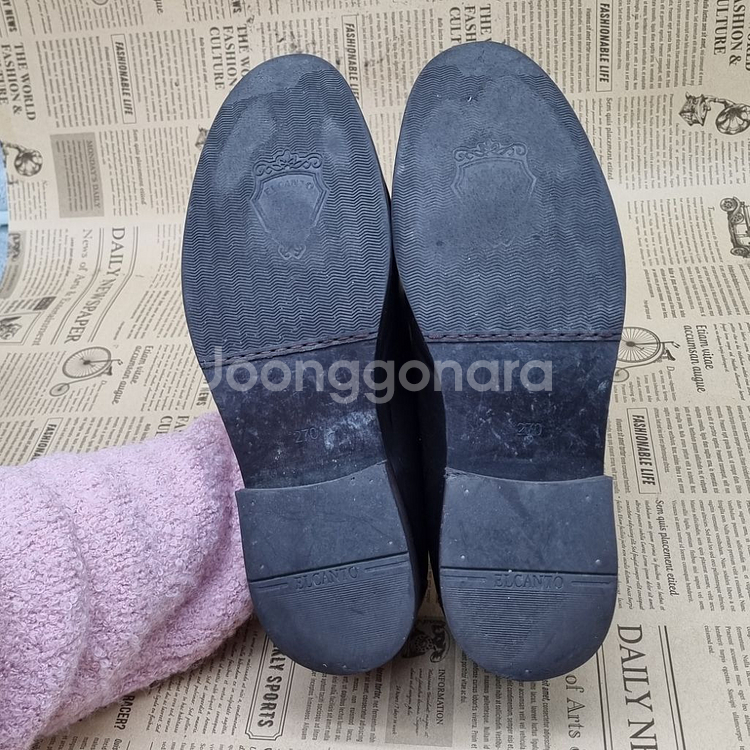 엘칸토 남성로퍼 실사이즈275--2