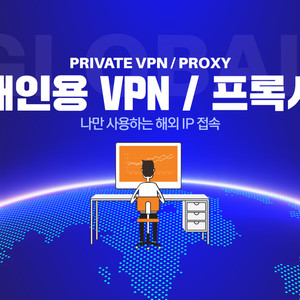 원하는 국가로 개인용 VPN, 프록시 임대 세팅해드려요