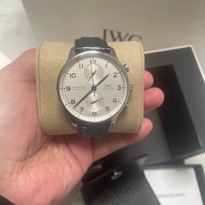 IWC 포르투기저 371605 블루핸즈