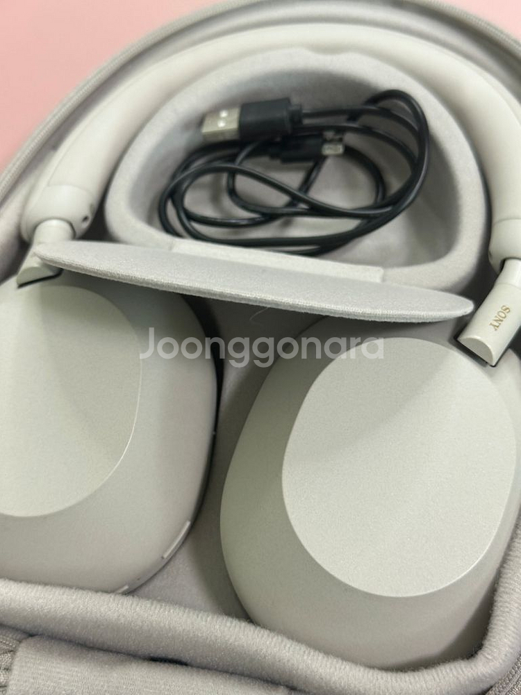 소니 WH-1000XM5 헤드셋 거의 새 제품--3