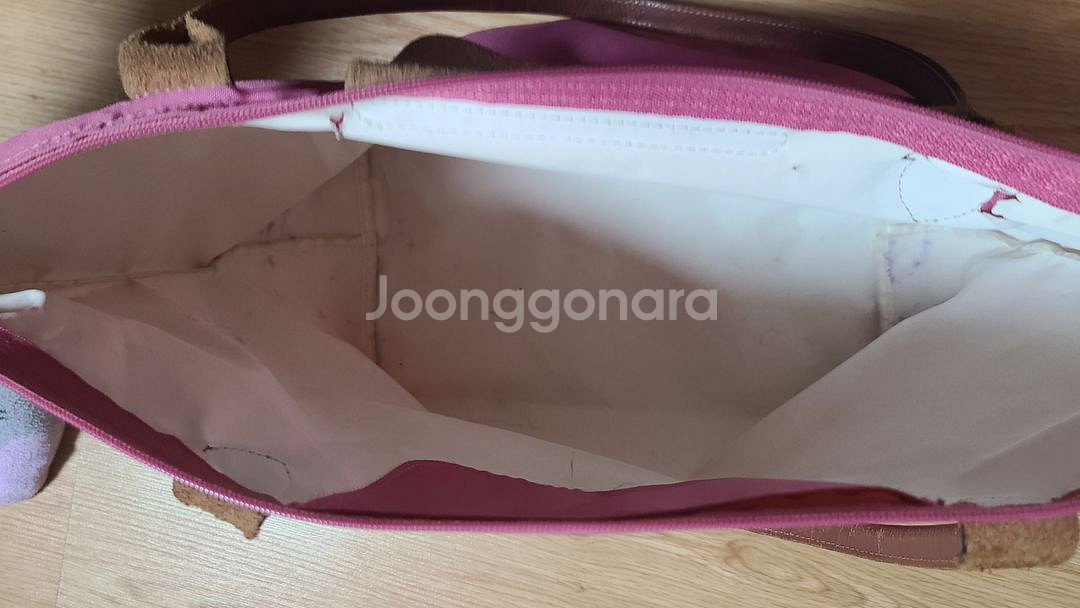 롱샴 라지 숄더백(정품)--5
