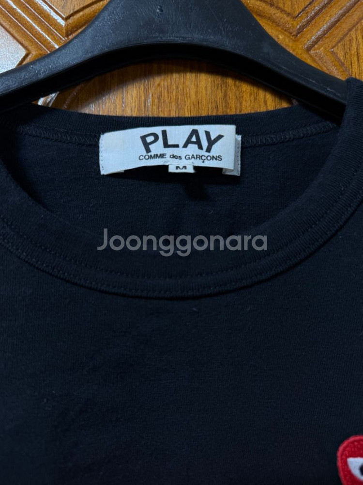 꼼데가르송 여성 긴팔 티셔츠--2