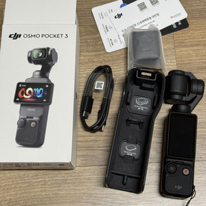 오즈모 포켓3 + 케어 2년 + sd카드 +