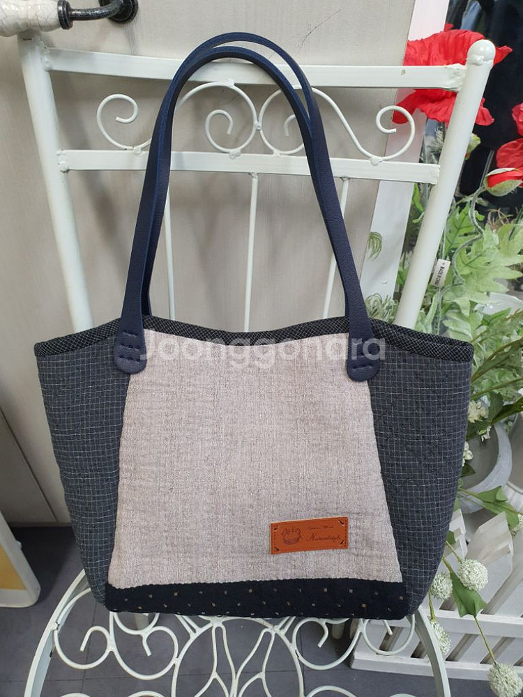 퀼트 토트백 완성품--1