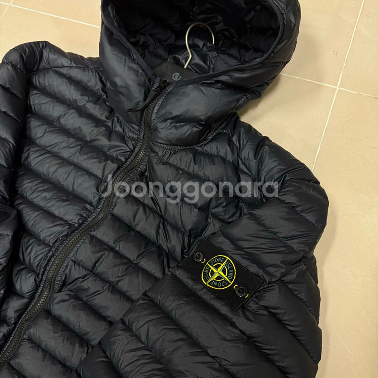 [2XL,110] 스톤아일랜드 룸우븐 경량패딩--1