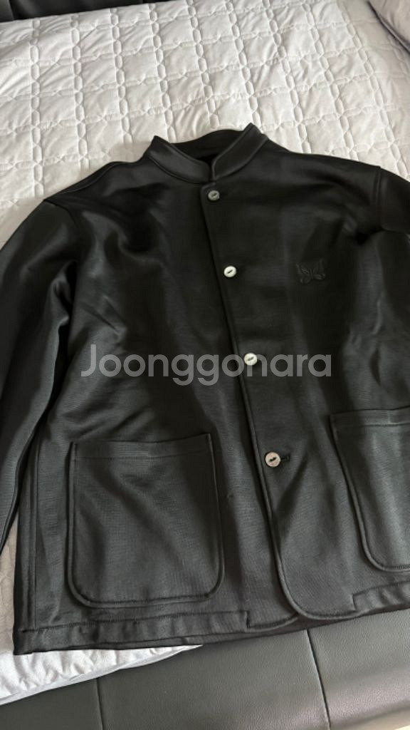 [새상품] 니들스 스탠드 칼라 자켓(블랙, S)--2