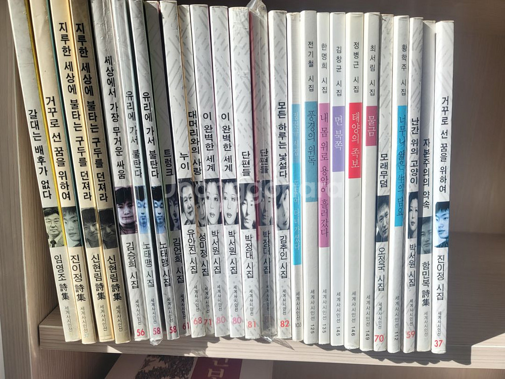 시집500권 창비 민음 실천 세계사 청하 문학동네 문지--4