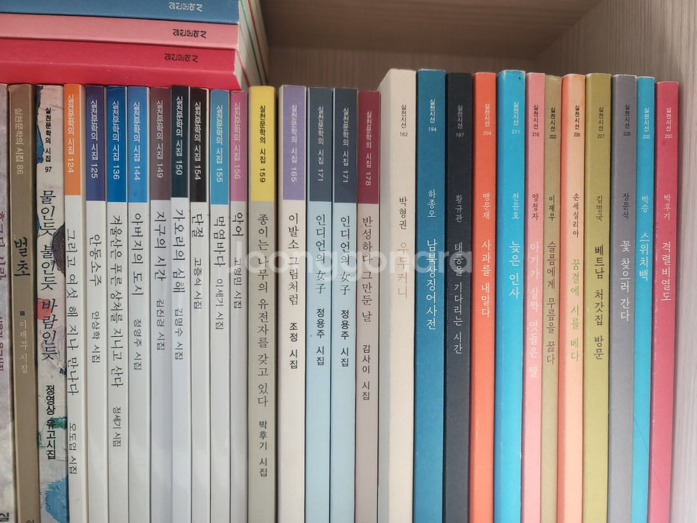 시집500권 창비 민음 실천 세계사 청하 문학동네 문지--8
