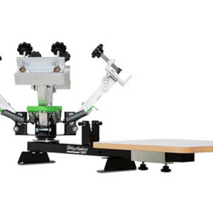 실크스크린 수동 4구 로타리 구매합니다