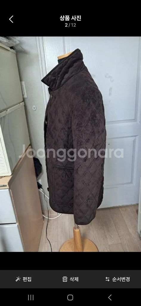 로렌 랄프로렌 퀼팅자켓 누빔자켓 55-66--1