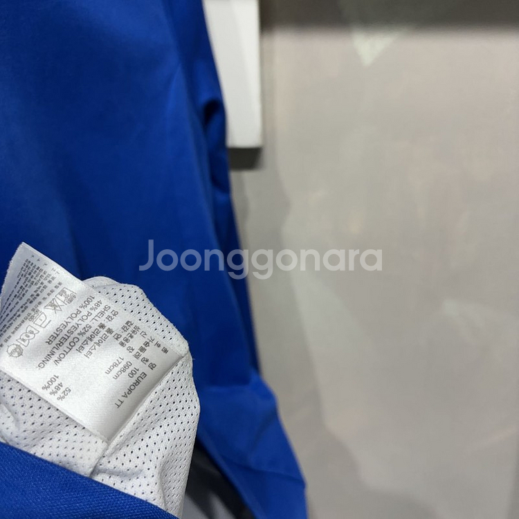 (100) 아디다스 여성 스트릿 유로파 흰파 저지 집업--4