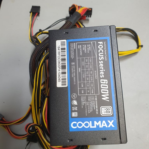 쿨맥스600w 파워 focus series 600w