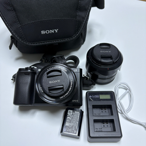 소니 A6000 렌즈2개