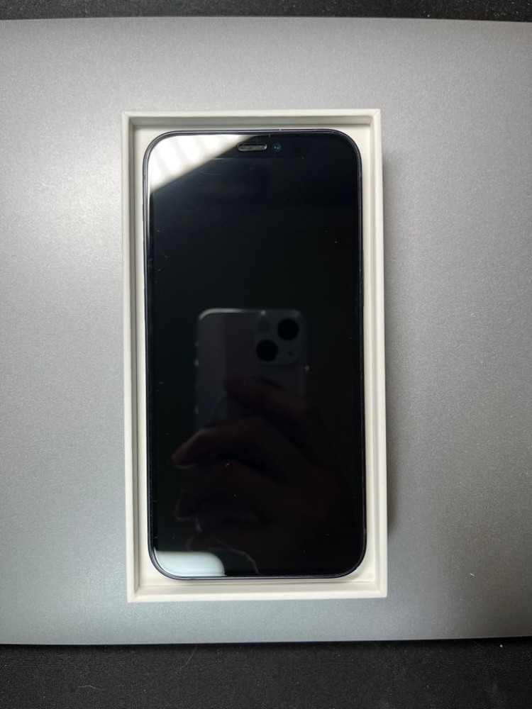 아이폰12미니 256 블랙 풀박스(특s급)+프레임바이--2