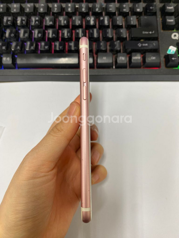 아이폰6S 로즈골드 액정SS급 64GB 무잔상--4
