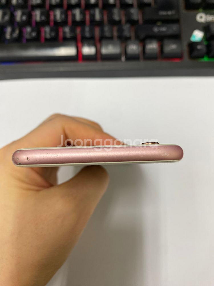 아이폰6S 로즈골드 액정SS급 64GB 무잔상--3