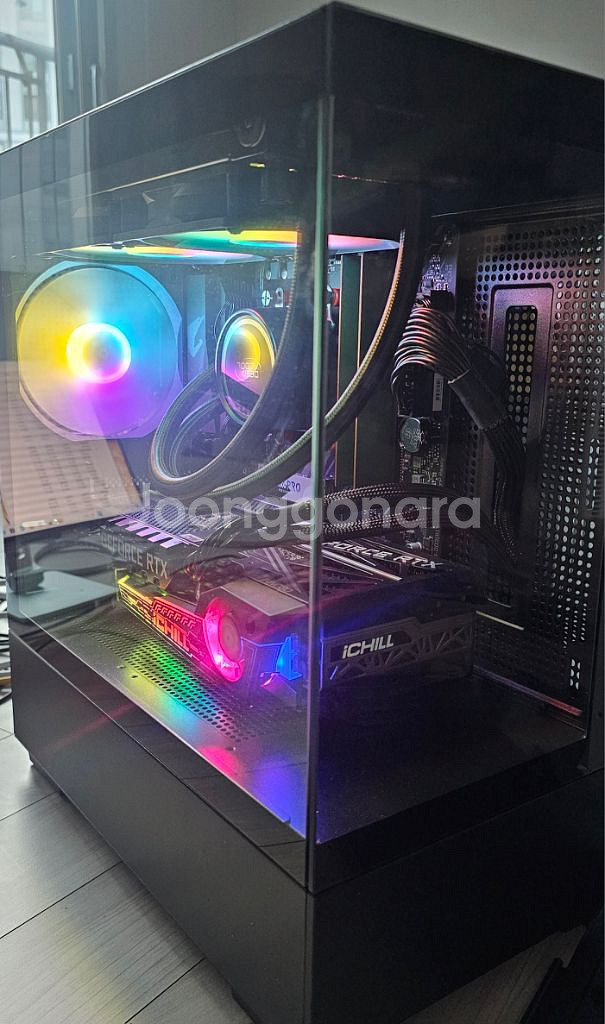 라이젠7 5800X3d 4070S고사양본체 팝니다--1