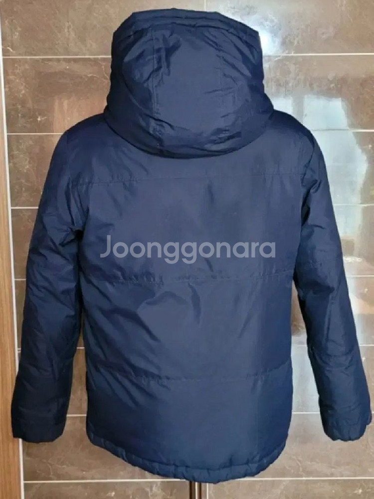 (키즈155.여성S사이즈)게스 오리털 패딩--2