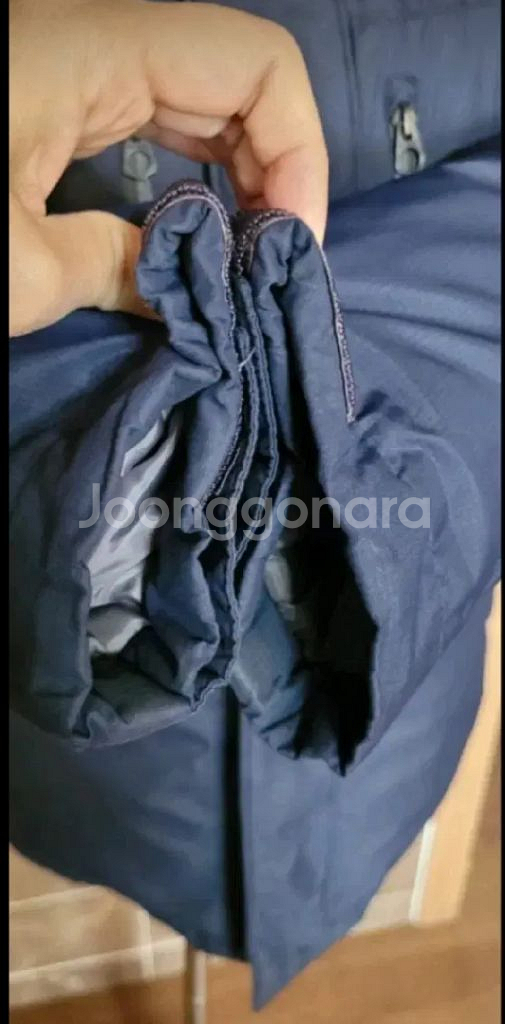 (키즈155.여성S사이즈)게스 오리털 패딩--3