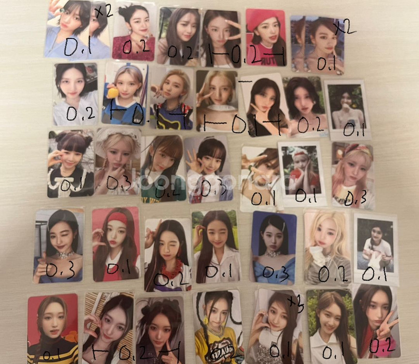 아이브 포카 판매--1