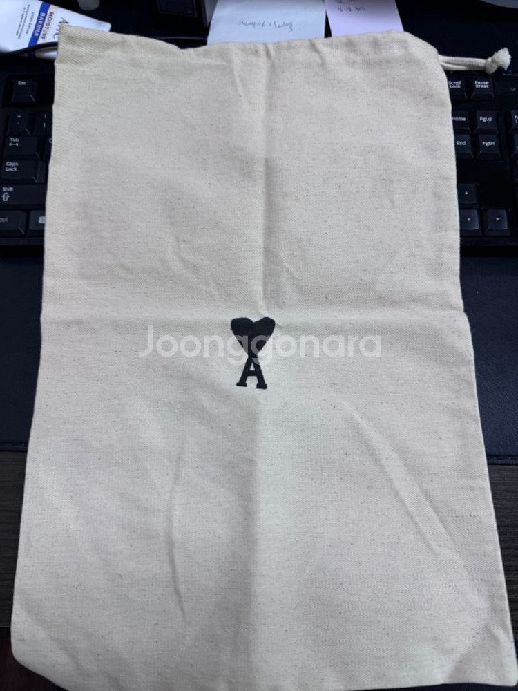 아미 볼캡 모자 새것 정품부직포 포함--4