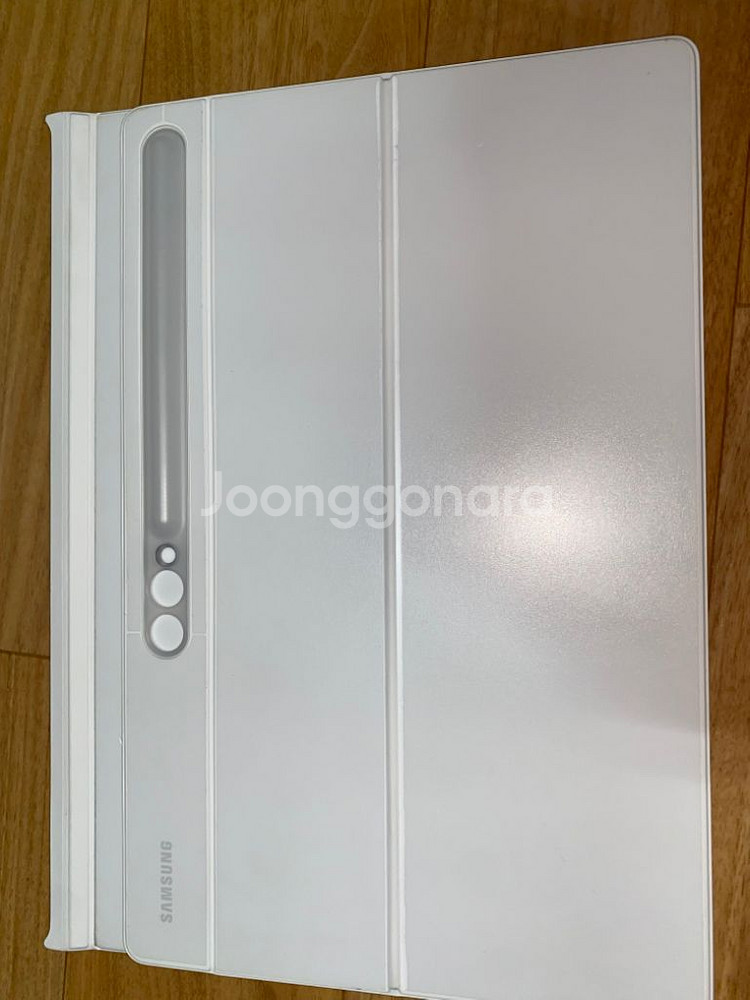 갤럭시 탭 S10울트라 Ai 키보드 북커버 화이트--4