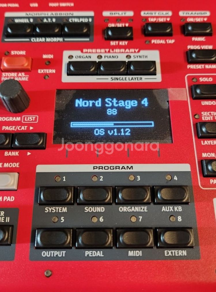 노드스테이지4(Nord Stage4) 88건반 판매해요--1