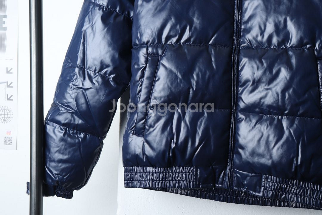 (S) 디키즈 패딩 점퍼자켓 새상품 네이비 한정판--3
