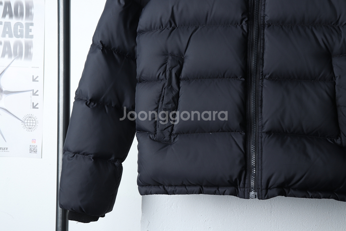 W(S-M) 타미힐피거 패딩 점퍼자켓 아동 블랙--3