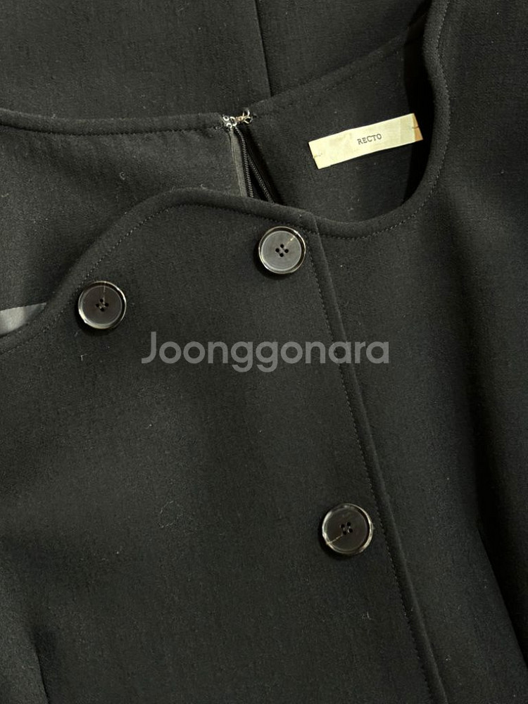 렉토 물결원피스 긴팔 21fw xs--2