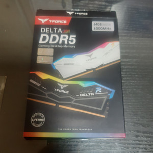 팀그룹 ddr5 6000 cl38 64gb 램 화이트