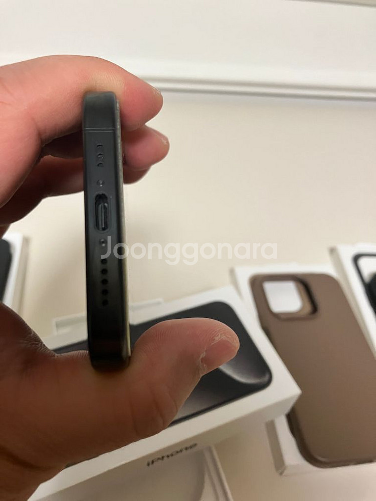 아이폰 프로 15 (512gb)-배터리 95%--6