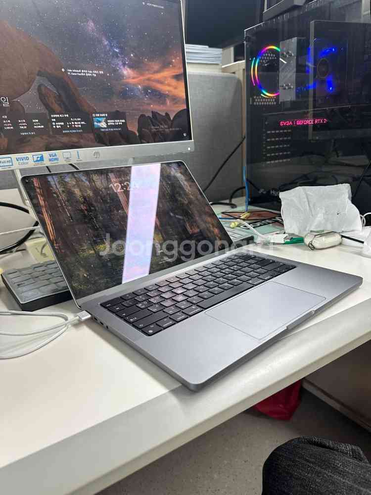 맥북M1 pro 14인치 / 16gb / 512--2