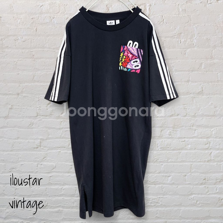 아디다스 원피스 Trefoil dress XS 160--1