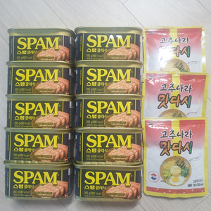 스팽&짜파게티&고추나라 맛다시