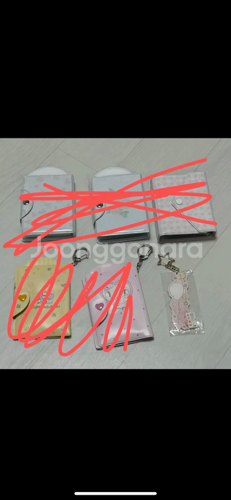 산리오 드리미라이츠 코기뮹 쿠리링 포카 홀더 콜북--1