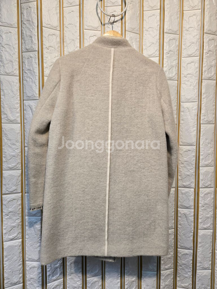 SJSJ 양모 알파카 코트--1