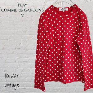 꼼대가르송 PLAY COMME DE GARCONS긴팔티