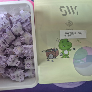 swk캣민트 50g 91개 키보드스위치