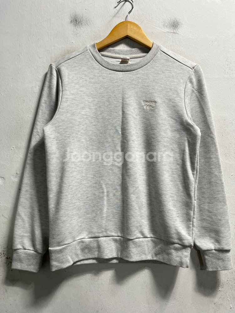 55 Reebok 리복 멜란지 맨투맨--0