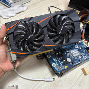 중고 부품용 gtx1060 3g 그래픽카드