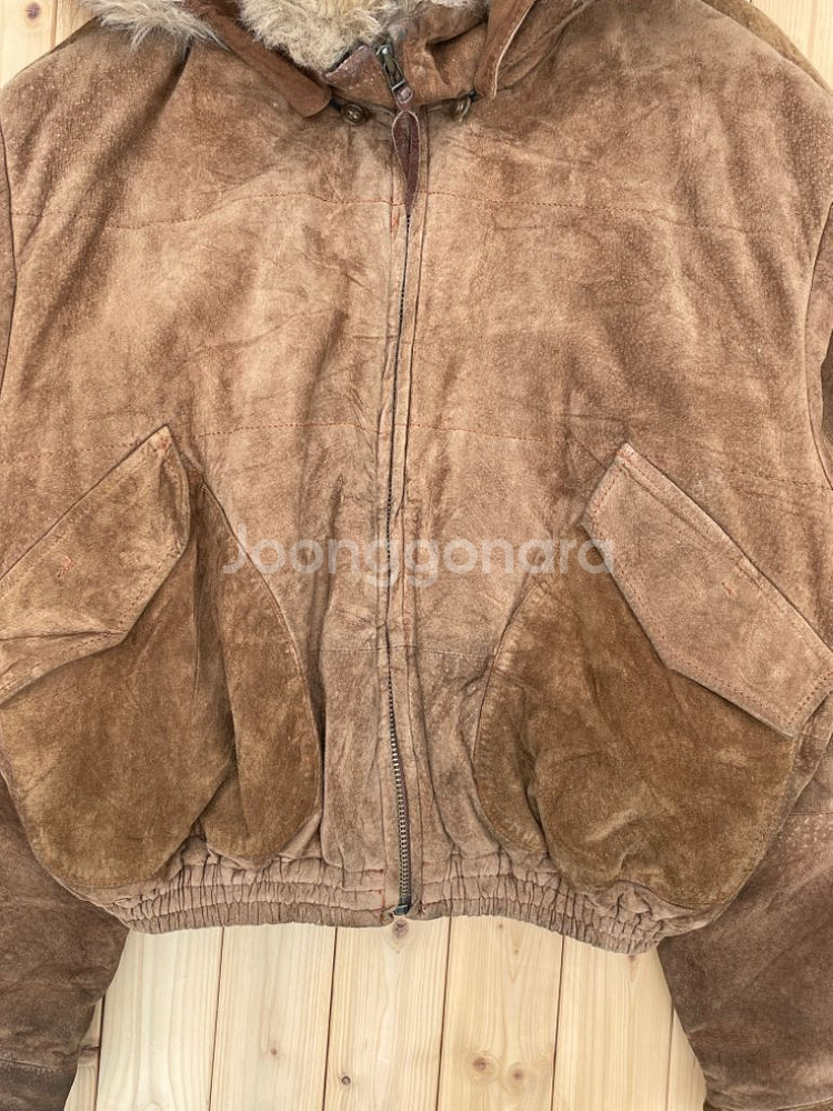 45RPM suede jacketJ00814• Bran--2