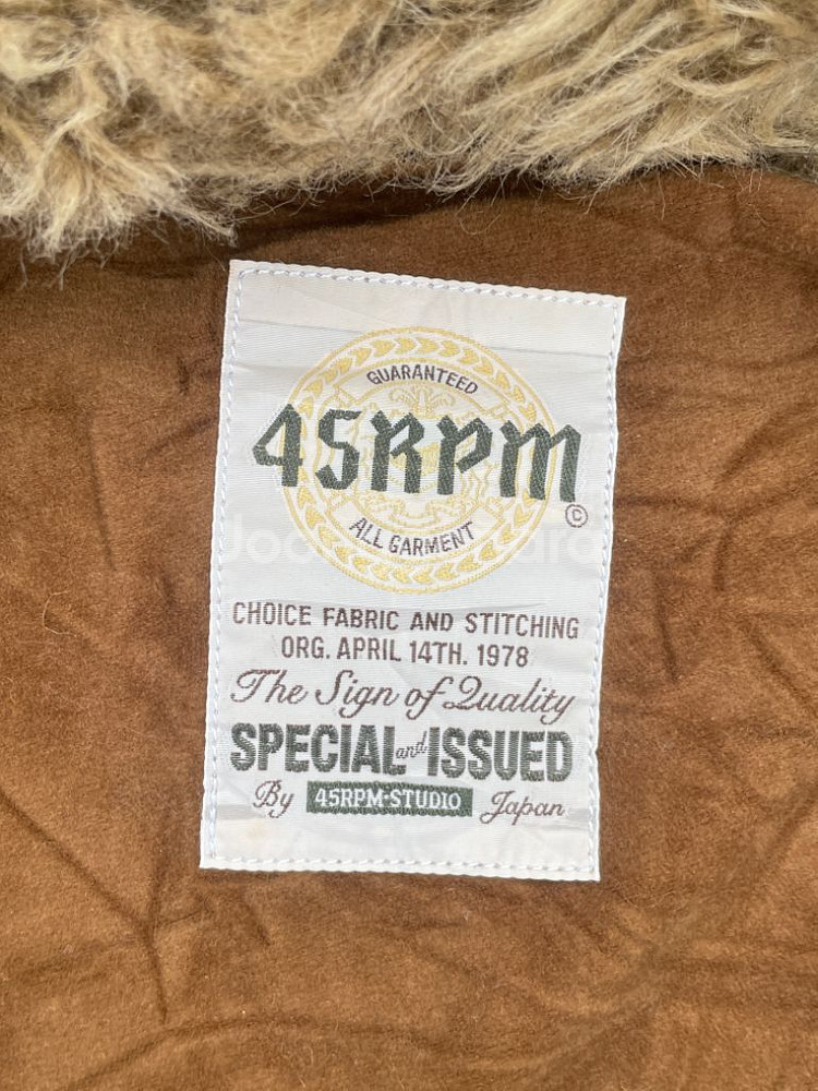 45RPM suede jacketJ00814• Bran--8
