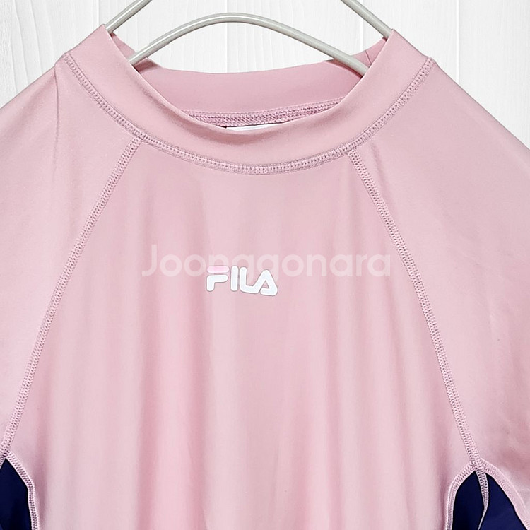 FILA 필라 키즈 래쉬가드 수영복 핑크 아동165--1