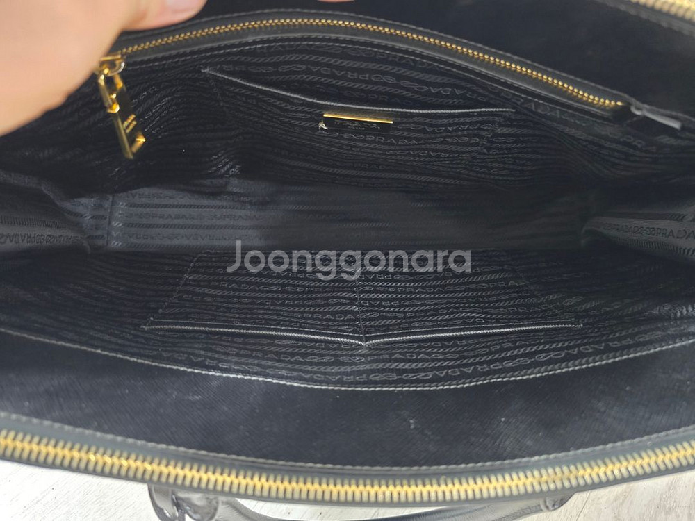 (정품) 프라다 사피아노 럭스 토트백 (명품 여자 가방--6