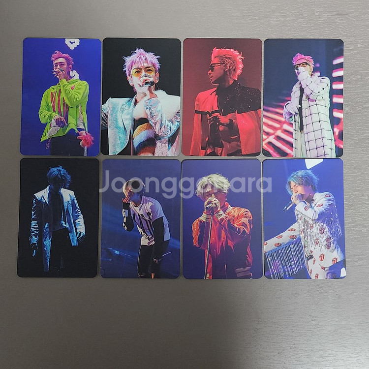 빅뱅 대성 탑 포토카드 포카ㅅㅊ지드래곤지디태양뱅응원봉--0